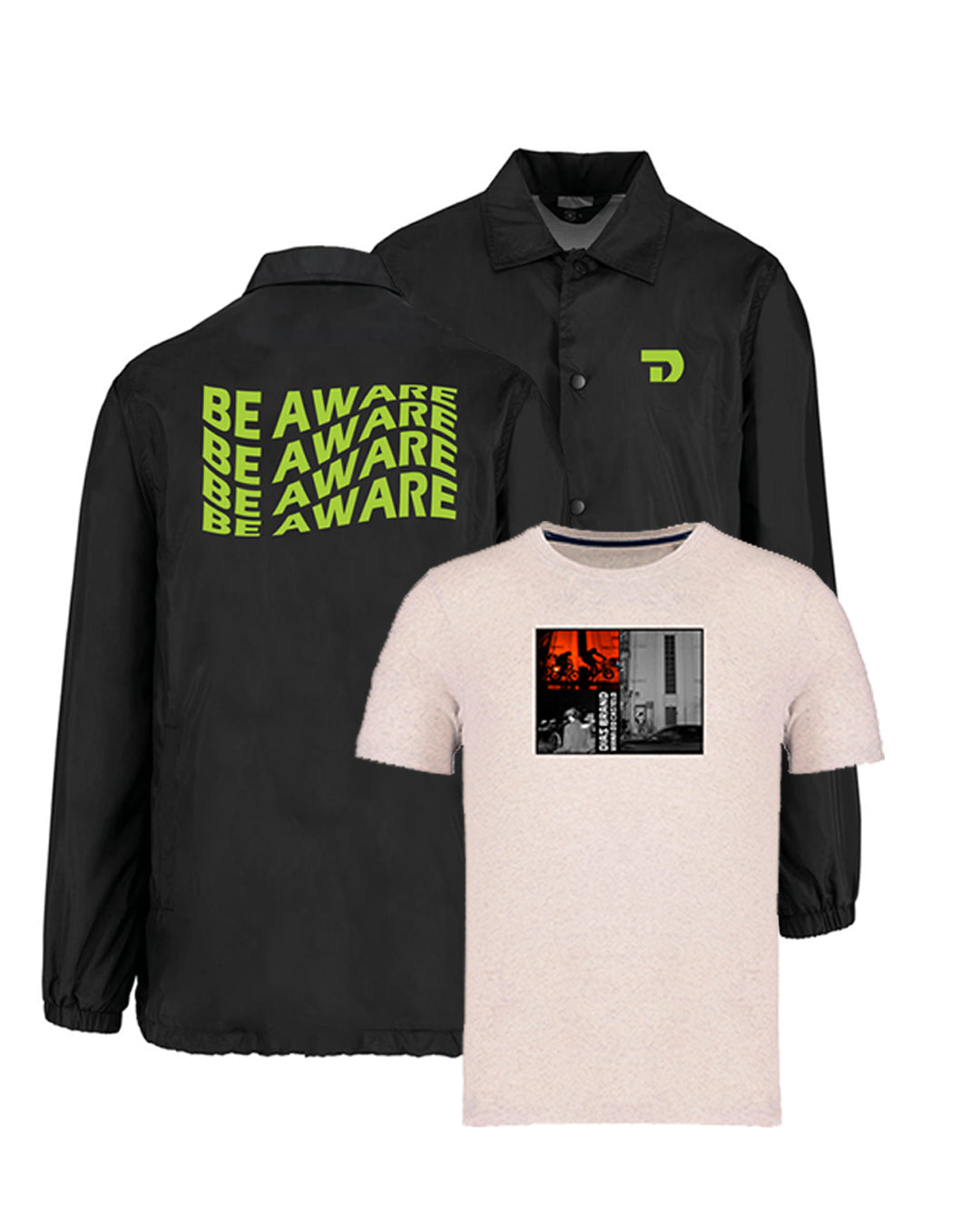 PACOTE REALIST (CORTA-VENTO E T-SHIRT)