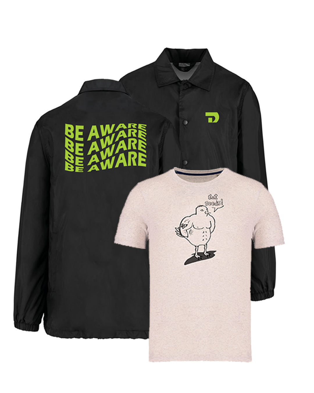 PACOTE LINES (CORTA-VENTO E T-SHIRT)